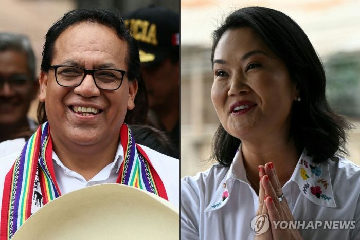 페루 대선 출구조사 초박빙…우파 후지모리 오차內 우세(종합)