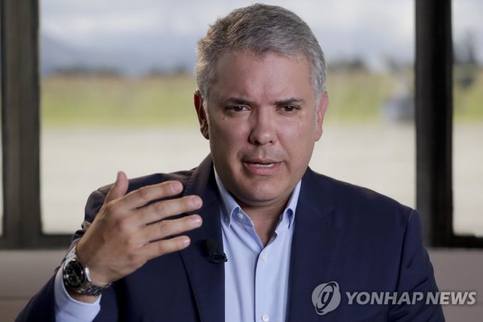 콜롬비아 대통령 "베네수엘라 독재 전세계 위협"…공동대응 촉구