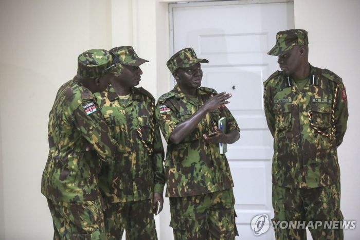 '무법천지 아이티 배치' 케냐 경찰 "임무 실패할 여지는 없다"