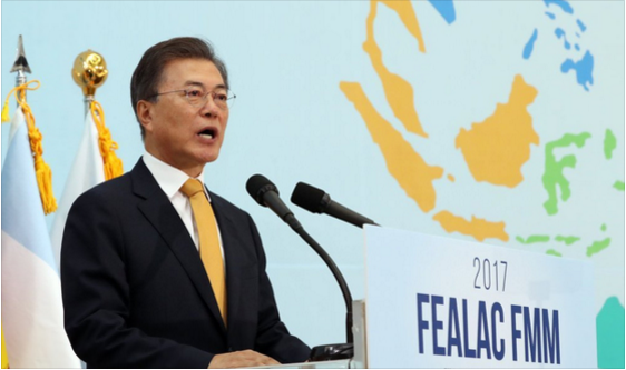 文대통령 "北, 강대국만의 문제 아냐…중남미도 관심 가져달라" 