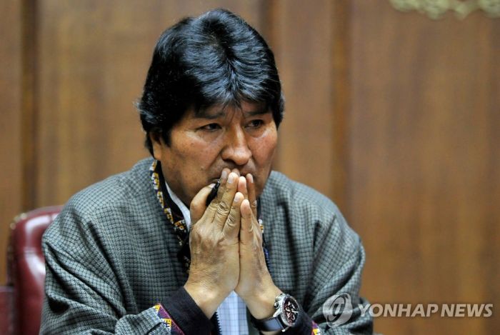 볼리비아, 망명 모랄레스에 '테러·선동 혐의' 체포영장