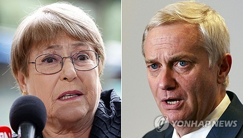 '남미 트럼프' 카스트, '좌파' 바첼레트 유엔총장 후보 지지철회