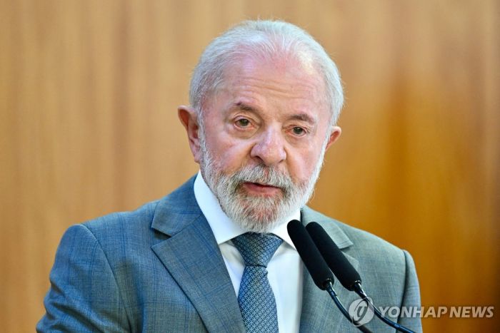 브라질 룰라 "트럼프, 세계 황제 아냐…난 협상할 준비돼 있어"