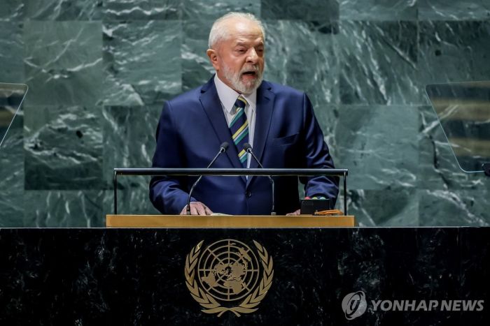 브라질 룰라 "마비된 안보리 개혁해야"…우크라 평화회담 촉구