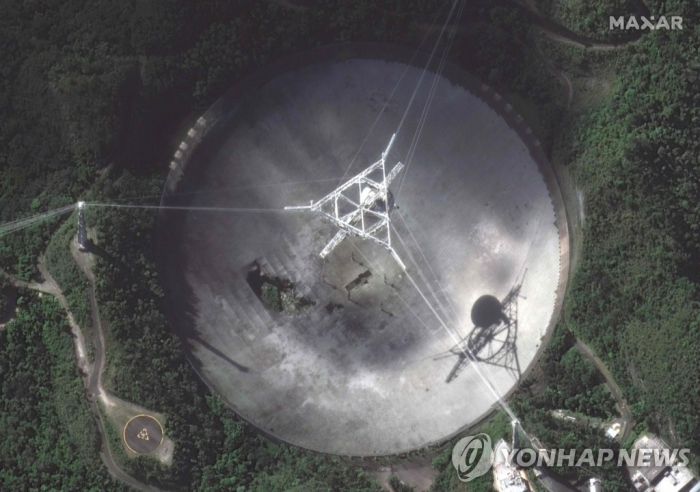 외계와의 소통 시도했던 거대 전파망원경, 57년 만에 결국 붕괴