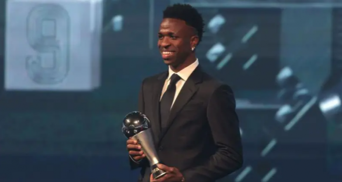 Vinicius Jr named Fifa Best men's player of the ye…