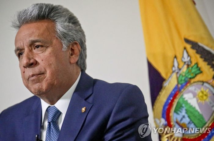 에콰도르 검찰, '유물 횡령 의혹' 모레노 전 대통령 집 수색