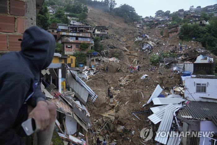 브라질 남동부 폭우로 약 140명 사망