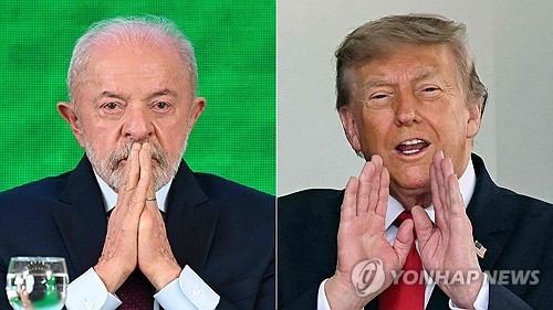 룰라·트럼프, 80분간 통화…관세 문제 등 논의