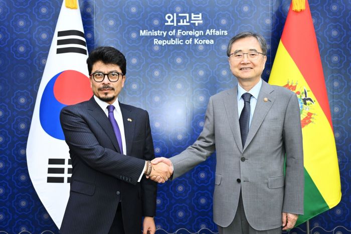 한국-볼리비아 외교장관 회담…개발협력 등 논의