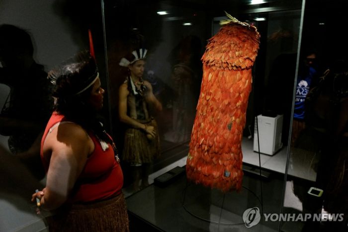 브라질 원주민 신성시하던 유물, 덴마크서 335년만에 '귀환'