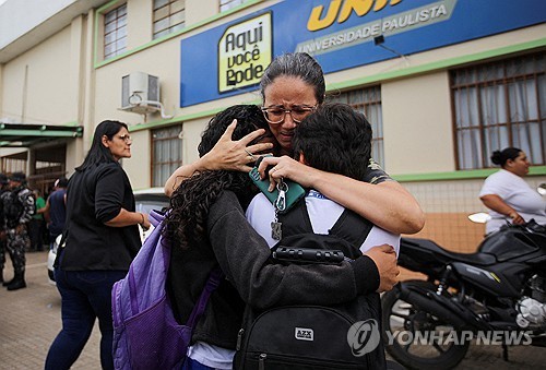 브라질서 13세 학생이 총기 난사…교직원 2명 사망
