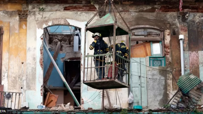 Building collapse in Havana's old town kills three