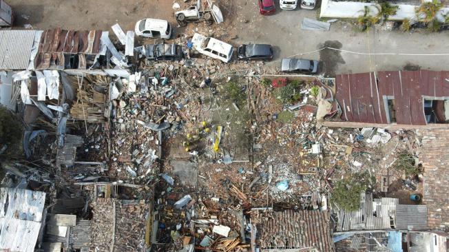 Organismos de socorro encontraron 600 kilos de pól…