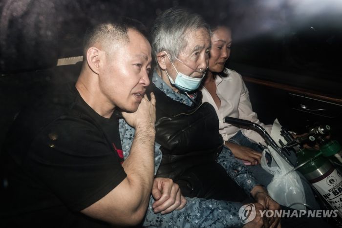 '인권범죄' 후지모리 前페루 대통령 석방…정부, 헌재결정 집행