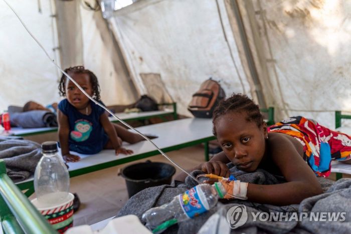 유엔 "아이티 콜레라환자 사흘 새 2배로 급증"…41명 사망