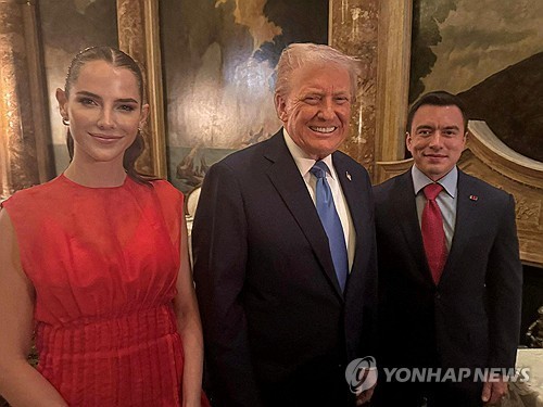 에콰도르, 갱단 소탕하려 트럼프에 미군 파견 요청
