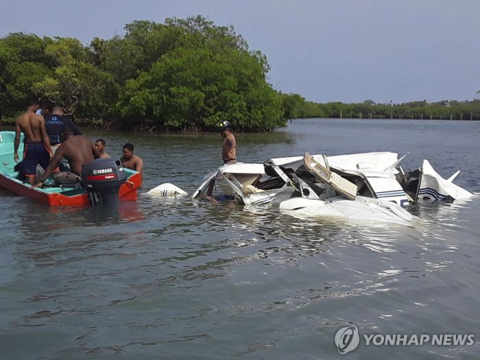 온두라스 카리브해 섬에서 경비행기 추락…탑승 5명 전원 사망