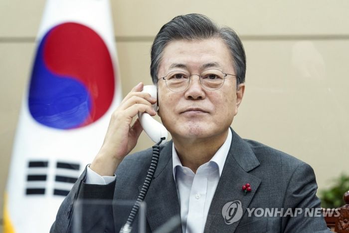 한·코스타리카 정상통화…코로나·그린뉴딜 협력 논의