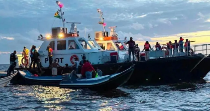 Ferry carrying 133 passengers and crew sinks off G…