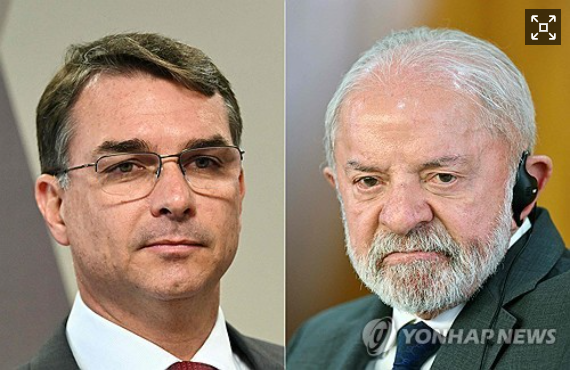 룰라-아들 보우소나루, 브라질 대선 여론조사서 초접전