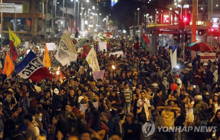 "다음은 우리 차례?"…콜롬비아, 대규모 시위 앞두고 국경폐쇄