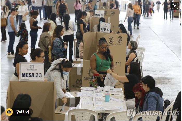 콜롬비아 총선 민심분열 확인…5월 대선 '안갯속'