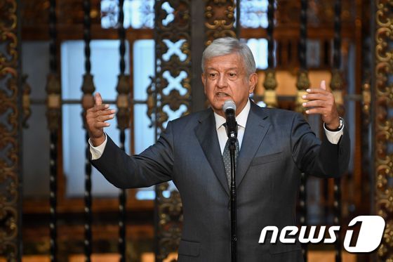 멕시코 대통령 당선인 "12월 취임식에 트럼프 초대할 것"