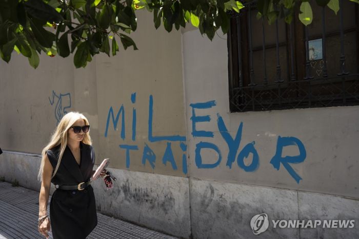 아르헨 법원, '출산휴가 단축' 등 밀레이 대통령령 시행 제동