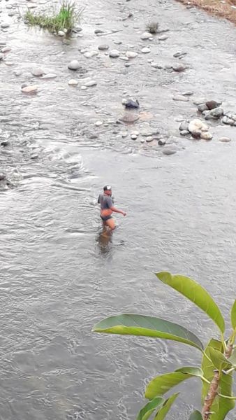 Migrante frontera México - Guatemala