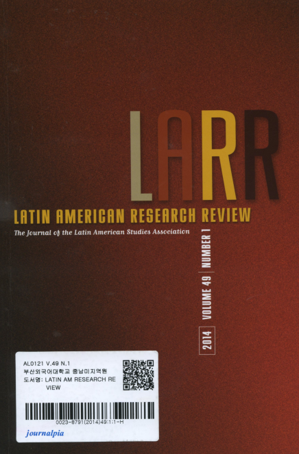 Latin American Research Review Vol. 49 No.1