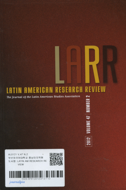 Latin American research Review Vol.47 No.2 2012