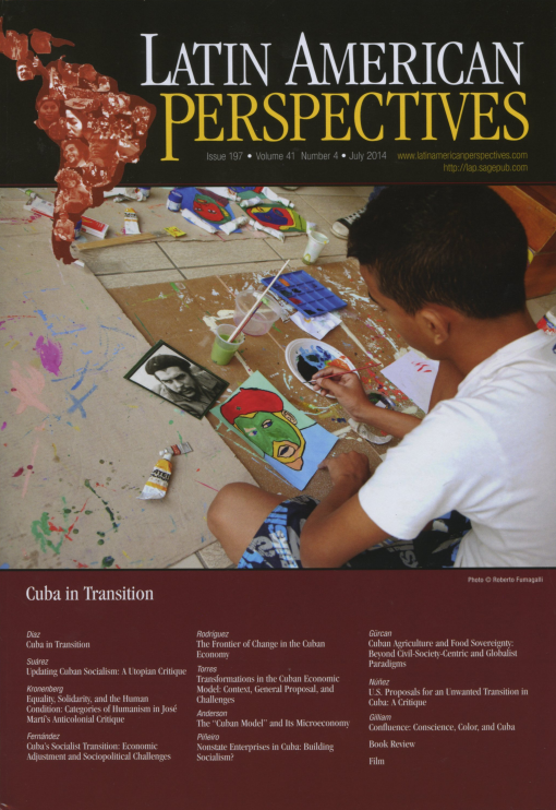 Latin American Perspectives Issue 197 July  2014 Volume 41 Number 4