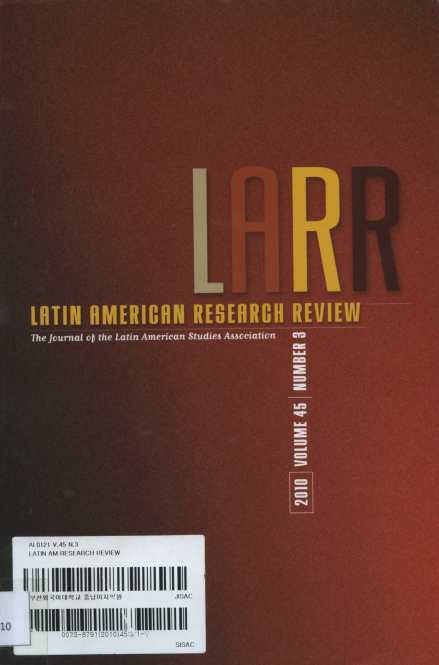 Latin American Research Review Vol.45 No.3 2010
