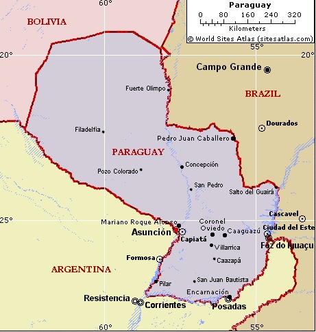 Latin America 지도